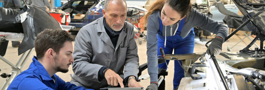 formation en automobile